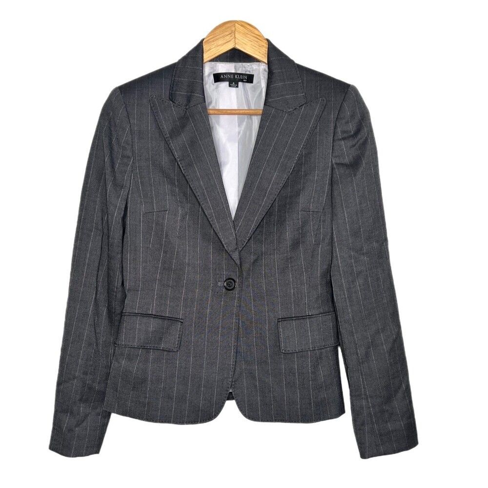 Business jacket, Wool blazer, Woman's Suit blazer, Size 4 Anne Klein